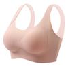 The new seamless and large summer thin upper support anti-sagging adjustment bra
