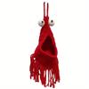 Lobster-Shaped Crochet Plant Hanger Cotton Woven Crochet Car Hanger  for Home
