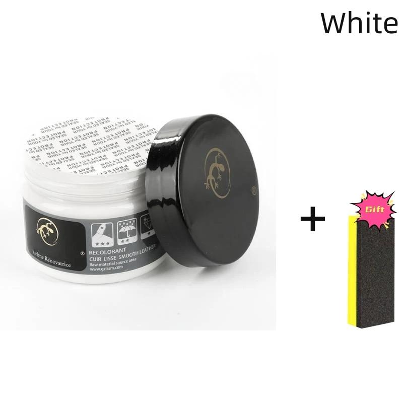 50ml Autopflege Flüssigleder Reparaturset Auto Komplementärfarben Paste Autositz Sofa Kratzer Risse Lackpflege Geschenk Schwamm
