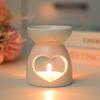 Middle Eastern Ceramic Incense & Essential Oil Burner - Hollow Design Home Ornament