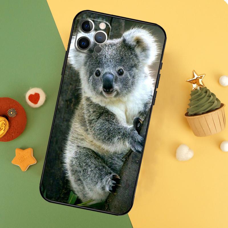 

Koala Phone Case For iPhone 17 17Air 16 16E 15 14 13 12 11 Pro Max 12 13 Mini Shockproof Cover iPhone 16e