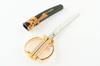 Japanese Sword Golden Dragon Model with Stand Scissors, SW-55GL