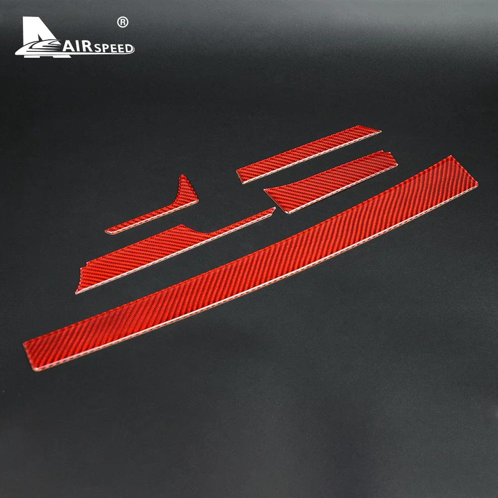 Copertura Decorativa Cruscotto in Fibra di Carbonio per Chevrolet Camaro 2016-2023 | Set di 5 Pezzi per Interni