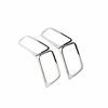For Kia K5 Optima 11-12-13 Chrome Steel Inner Door Handle Lock Frame Trim 4PCS
