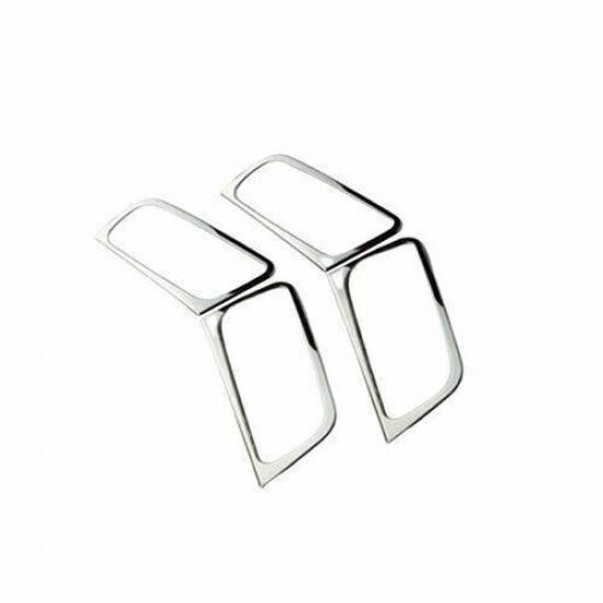 For Kia K5 Optima 11-12-13 Chrome Steel Inner Door Handle Lock Frame Trim 4PCS