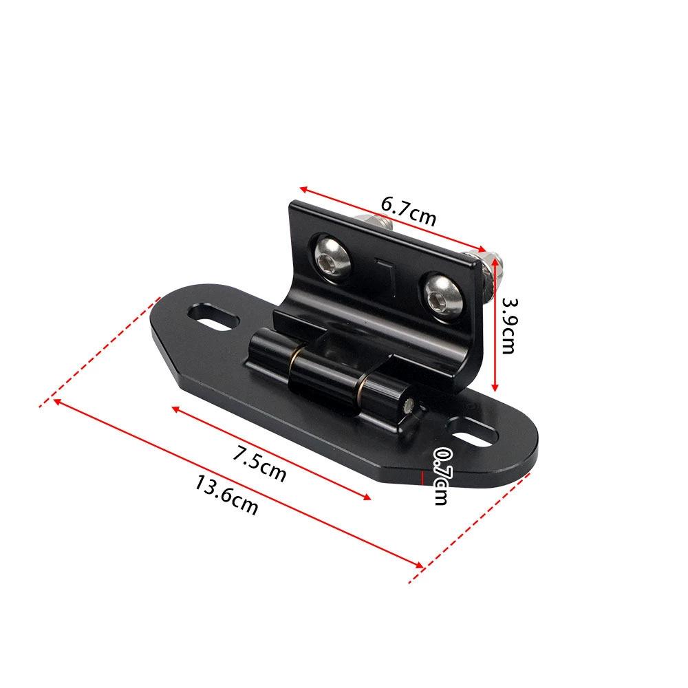 2Pcs Billet Aluminum Rear Hatch Hinges For Camaro Pontiac Firebird 1982-1992