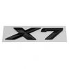 3D ABS GT X1~X7 Letter Badge Sticker Rear Trunk emblem Decal High-Quality Automotive Exterior Accessories
