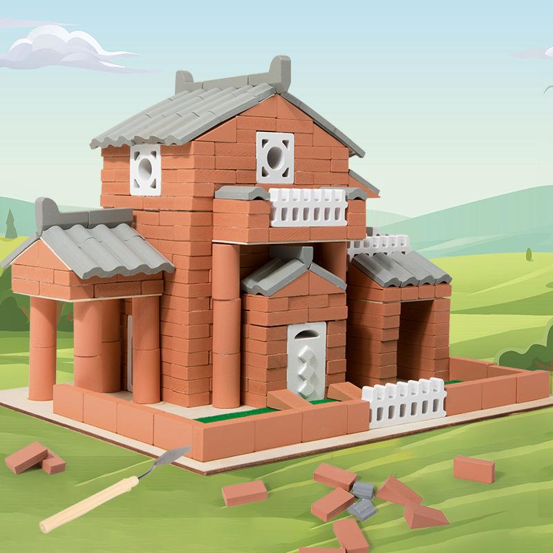 Mortise And Tenon Structure Building Block Children'S Education Early Education Enlightenment Master Architect Variety Assembling Wooden Toys