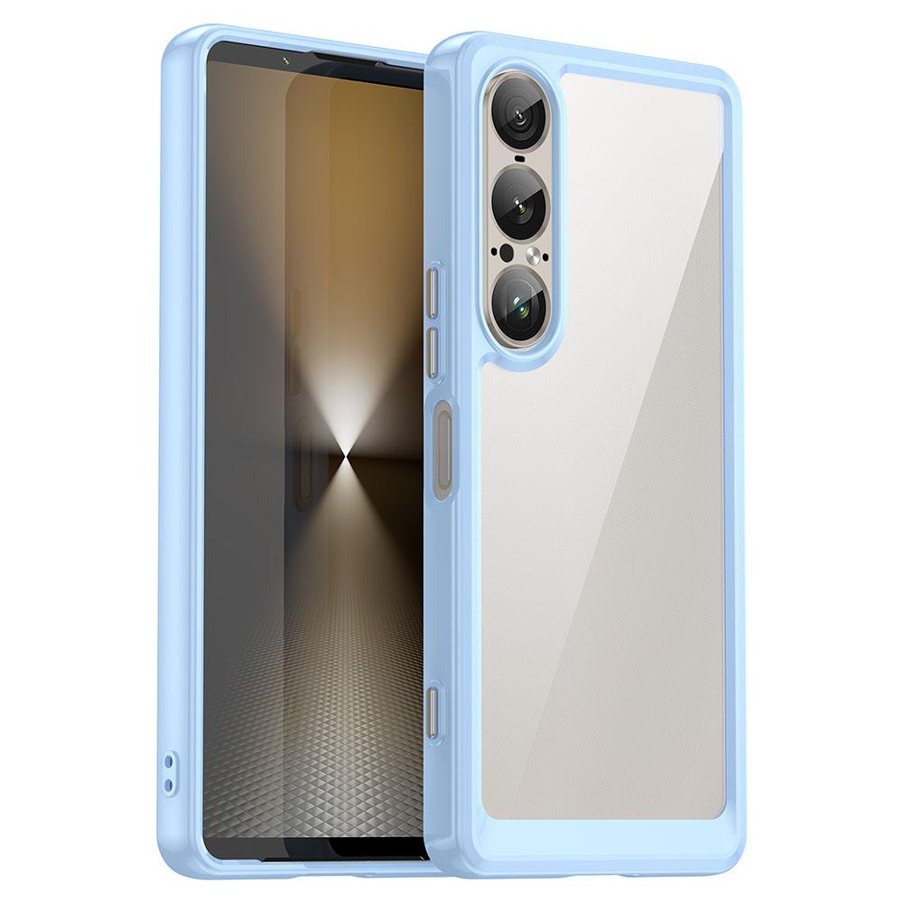 For Sony Xperia 1 VII Case TPU + Acrylic Protective Clear Phone Cover