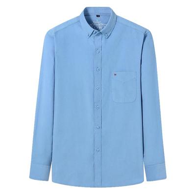 100% Coduroy Warme Langarm Männer Casual Shirts Winter Baumwolle Solide
