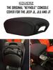Koverz Neoprene Console Cover Armrest Pad with Keyhole for Jeep Wrangler JL JLU Gladiator JT Sahara Sport Rubicon Unlimited Black See Installation
