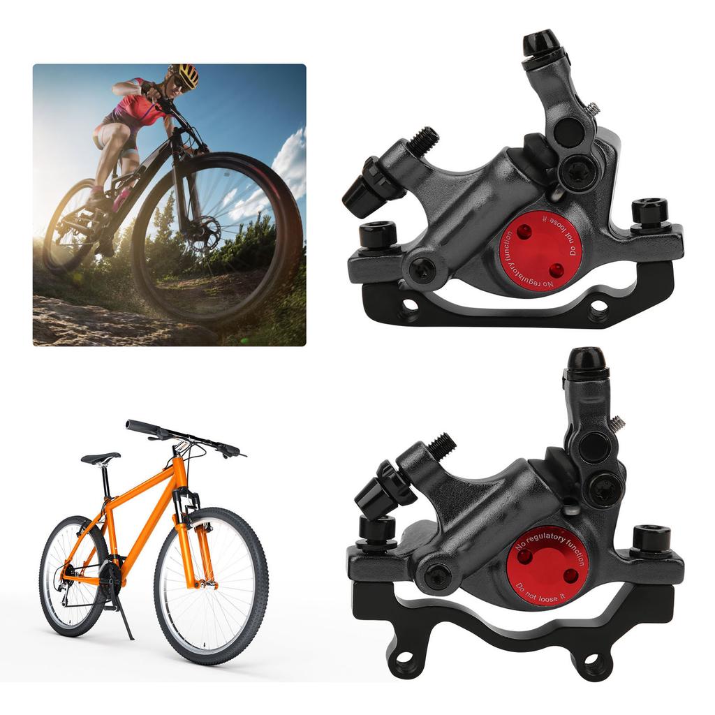 2 stuks Aluminiumlegering Fiets Schijfrem Apparaat Mountainbike Vouwbaar Accessoire