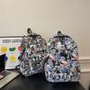 Student Personalized Graffiti Simple Campus Backpack New I Schoolbag Large Capacity Casual Backpack