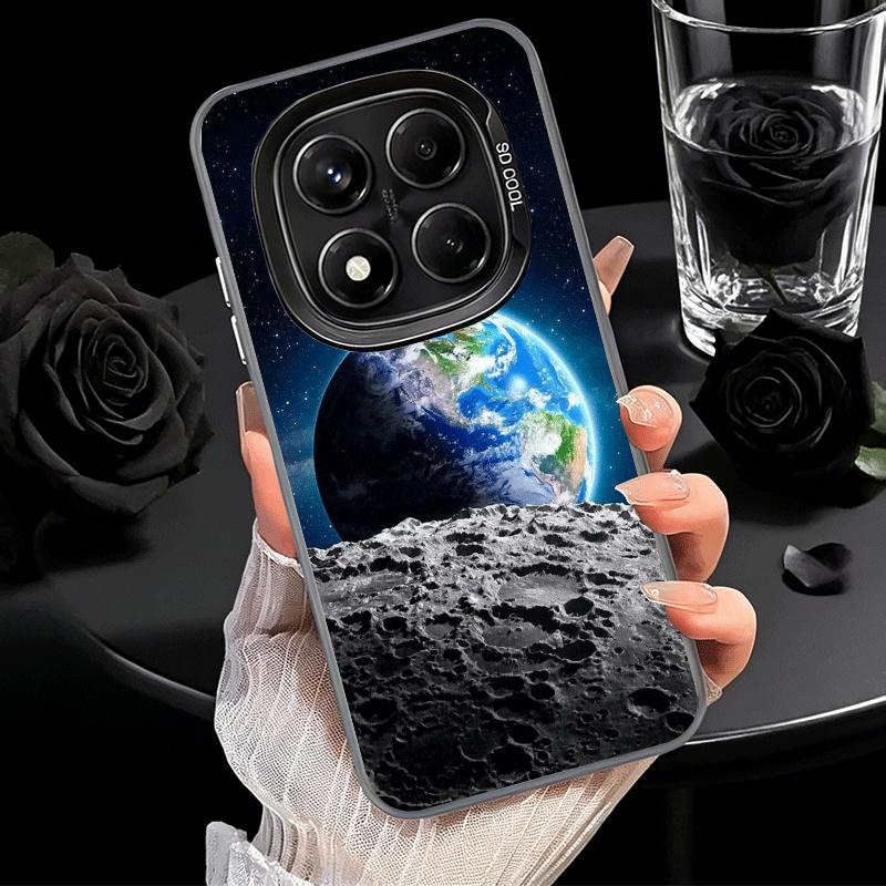 Earth Stars Space Universe Soft Phone Case for Xiaomi Redmi Note 13 14 15 Pro Plus 12S 12 11S 11 11T 10S 10 Shockproof Cover Bac