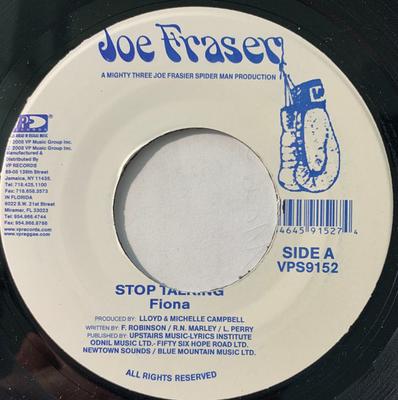 7-Zoll-Schallplatte FIONA - Stop Talking VPS9152 Joe Frasier 2008 US Reggae, Ska & Dub Gebraucht