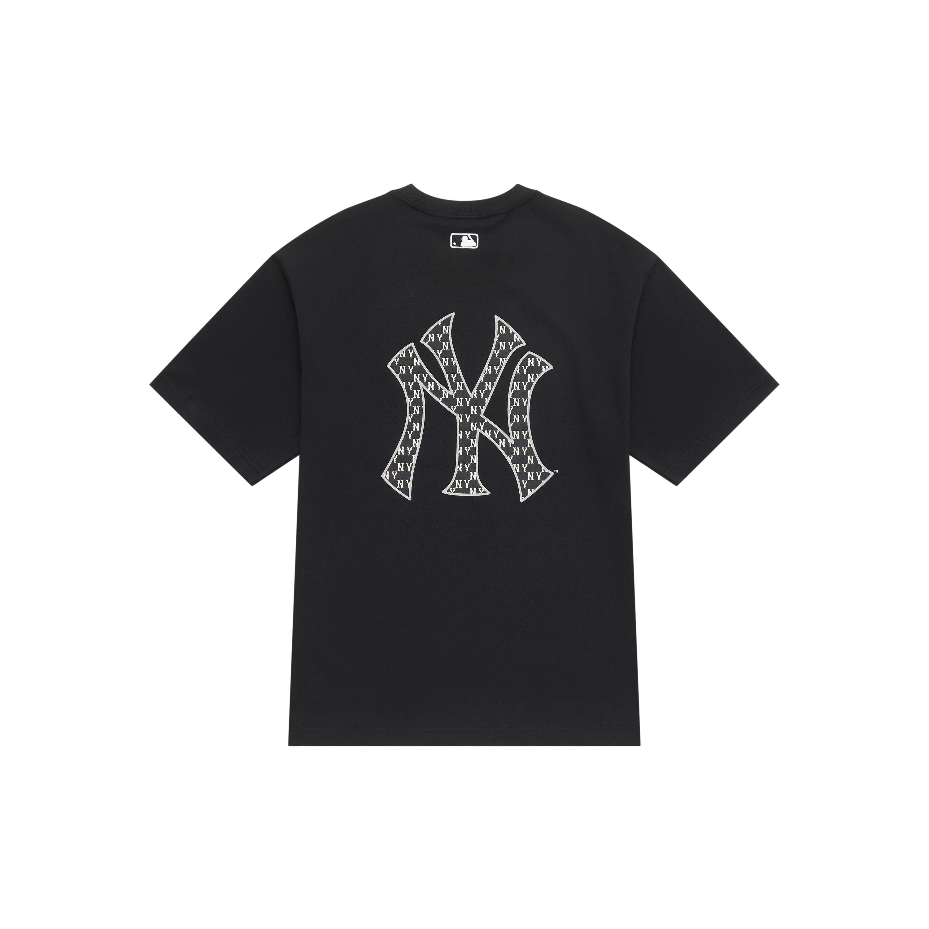 MLB MONOGRAM SS25 T Shirt Men s Black 3ATSM0653-50BKS XXL