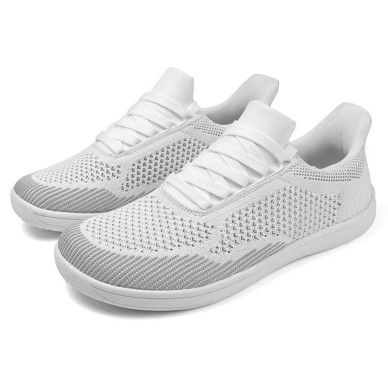 Breathable Fly-woven Shoes Lightweight Cycling Shoes Men's and Women's Sports Fitness Skipping Rope Wide Head Casual Shoes Outdoor Mountaineering