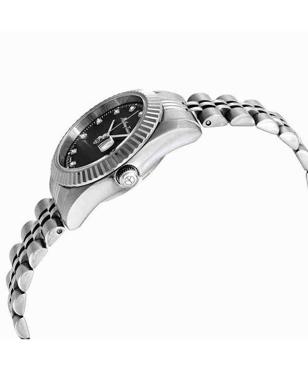 Mathey-Tissot Mathy III Stainless Steel Black Dial Quartz D810AN Women's Watch