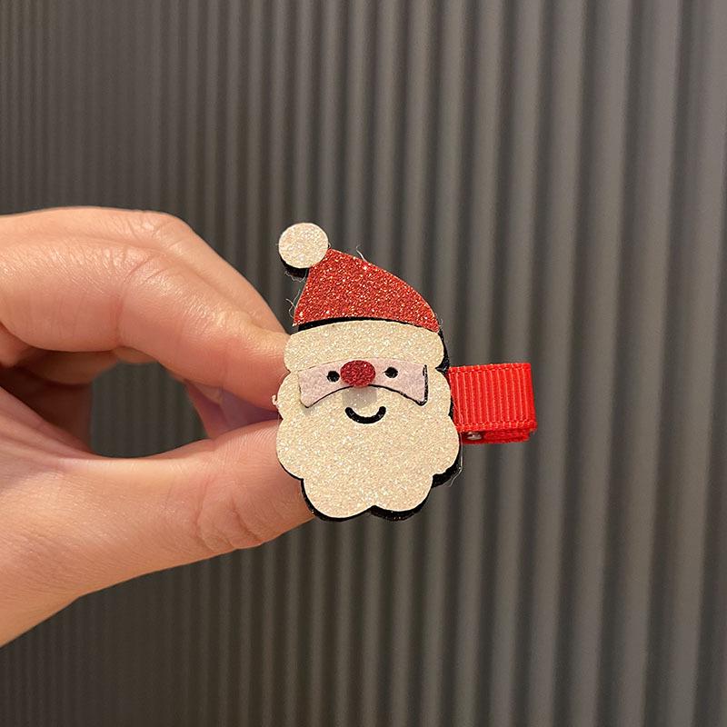 Mori Style Cartoon Santa Hair Clip for Children & Parent-Child Photography