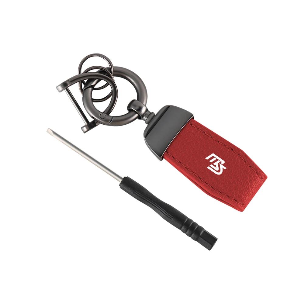 

2025 Hot PU Leather Luxury Car Keychain Key Chain Buckle Key Ring Gift For Mazda 3 2 MS Axela CX5 CX30 CX9 Atenza Demio CX7 CX9