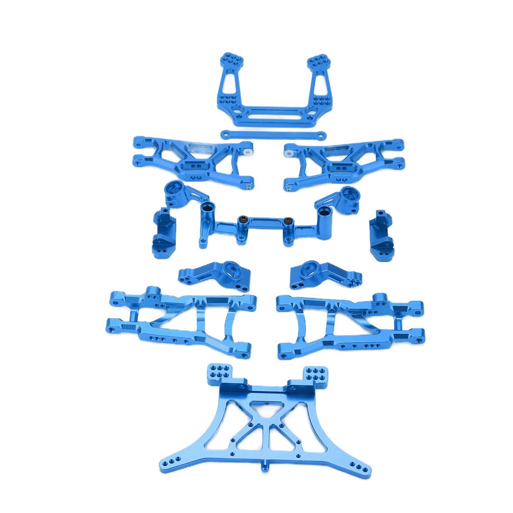110 RC Metal Upgrade Accessories for TRAXXAS RC Front Rear Suspension Arm Steering Cup Kit for