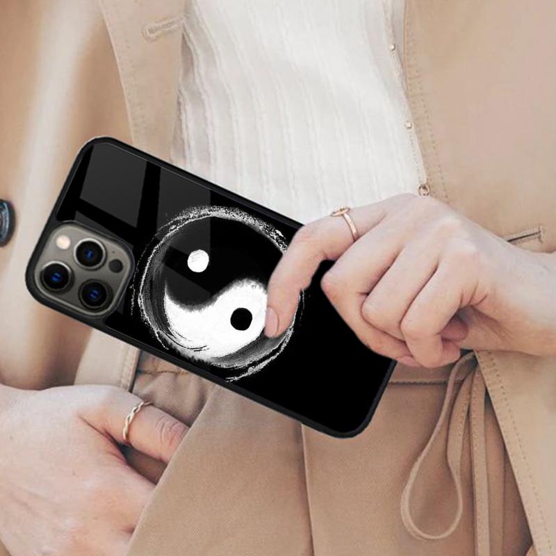 

Taiji Eight Diagrams Yin-yang Pattern Magnetic Phone Case For APPLE iPhone 17 Air 16 14 13 12 Pro Max 15 Plus MagSafe Cover iPhone 13mini