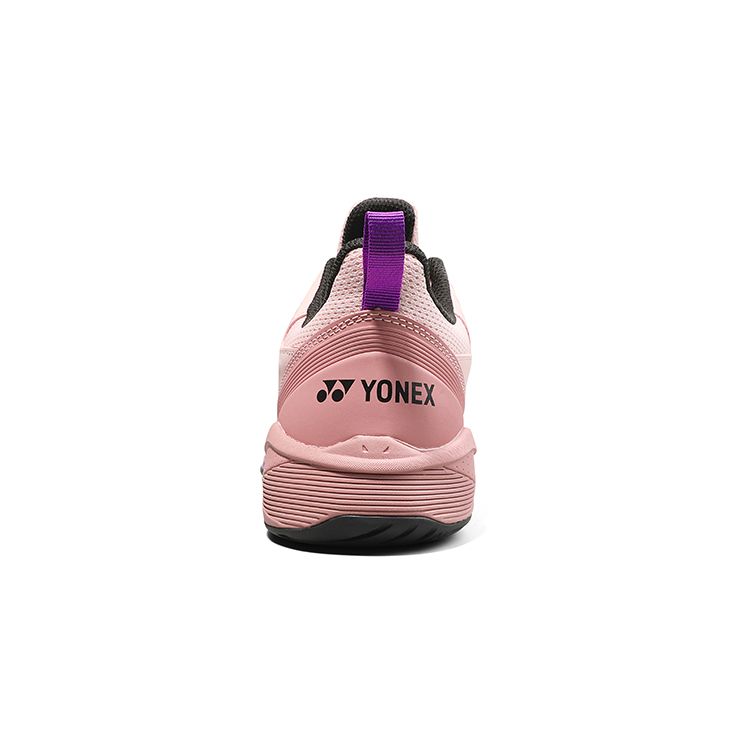 YONEX Power Cushion Sonikage 3 Professional Breathable Comfortable Shock Absorption Low-Top Tennis Shoes Women Sneaker Pink Beige SHTS3LACEX-630