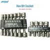 9-Piece & 14-Piece Strong Hex Shank Impact Wrench Socket Set with CRV Steel Electric Screwdriver Bits