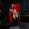 Star Singer Avril Lavigne Phone Case Silicone black Soft For IPhone 17,16,15,14,13,12,11,SE,Plus Pro Max