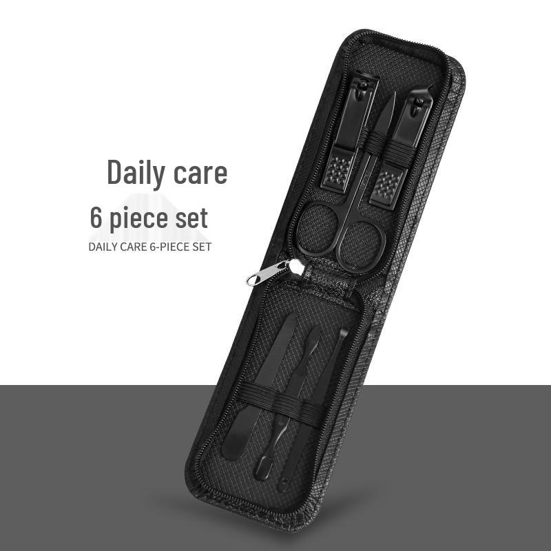 Набор клипса для ногтей: Портативный набор для маникюра и педикюра с ушной ложкой и косыми ножницами