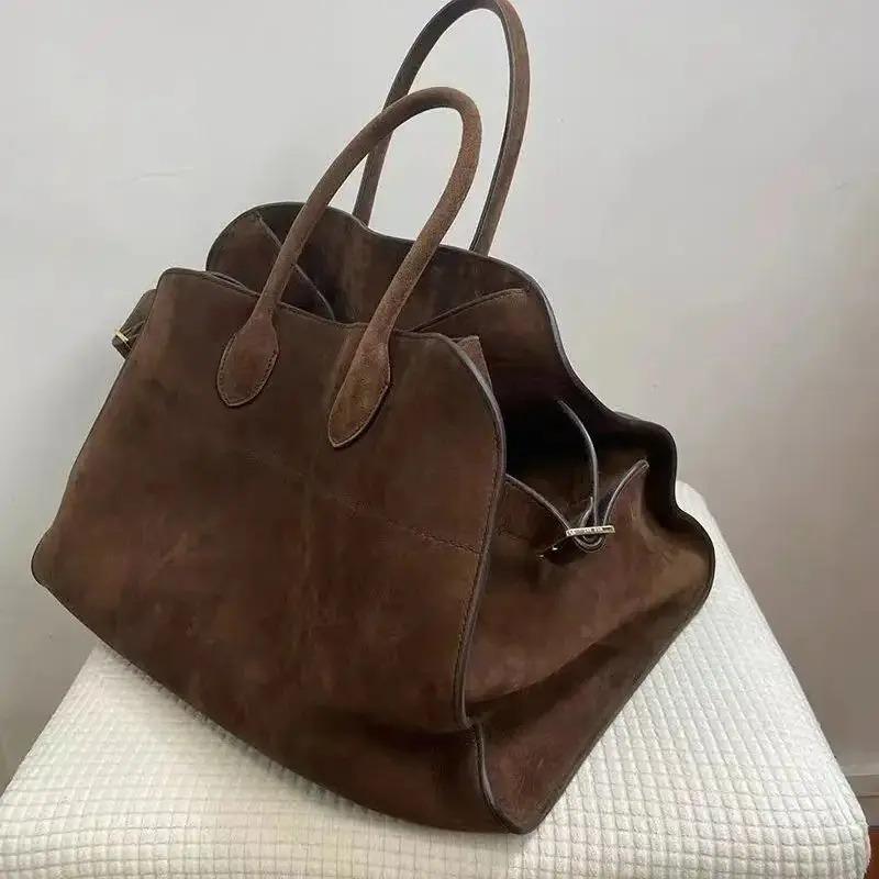 Damen-Top-Handle-Tasche Hochwertiges Gefühl Nischen-Design Große Kapazität Vintage Pendler-Handtasche Für Herbst/Winter Meere