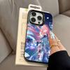 Coque de téléphone Yae Miko Genshin Impact pour iPhone 17 17Air 16 15 14 13 12 11 Pro Max Plus Colorée Argent