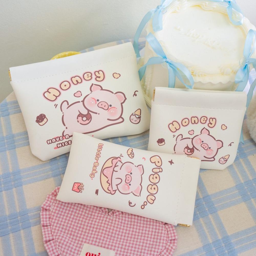 

Capybara Mini Cosmetic Bag Soft Makeup Pouch New Lipstick Bags 02-18*14cm