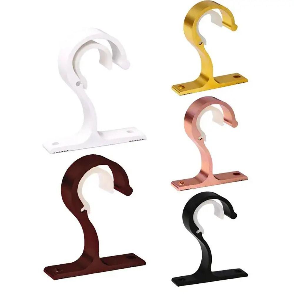 1Pc Home Ceiling Rod Installation Hook Wall-Mounted Drapery Hanging Rack  For Kitchen Living Room
