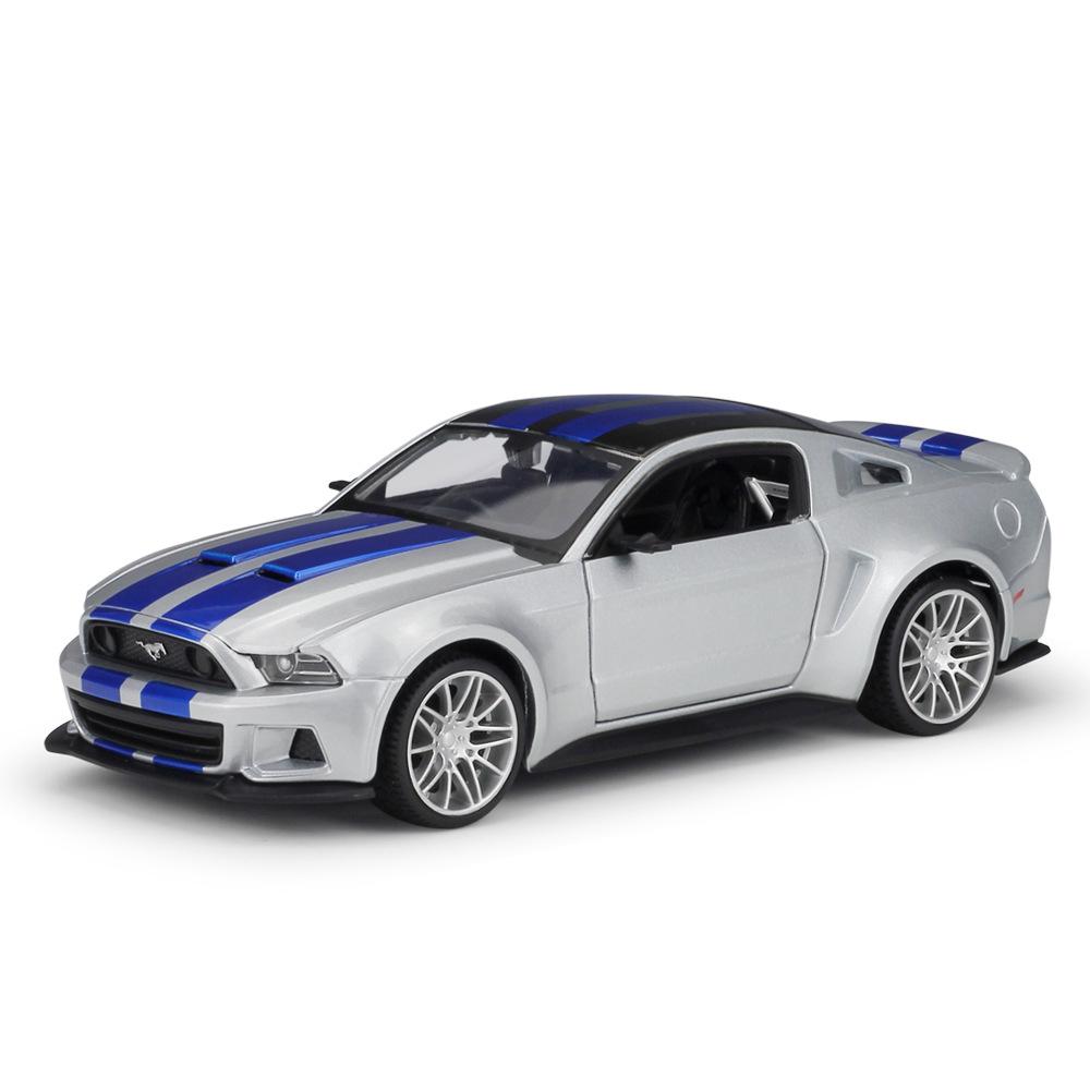 LLP19 Maisto 1:24 The new Ford 2020 Mustang Shelby GT500 alloy car model handicraft decoration collection toy tool gift Die casting