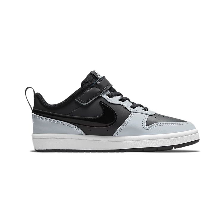 Nike Court Borough Low 2 PS Anthracite Stadium Grey Kids Sneakers Pure-Platinum Black BQ5451-014