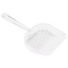 Cat Litter Scoop ABS 5mm Spacing Filtering Design Cat Poop Shovel with Ergonomic HandleTransparent Crystal Style