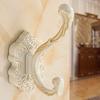Nordic Styles Without Drilling Over Door Hook Alloy Rustproof Hanger for Coat Bags Towels Bathroom Storage