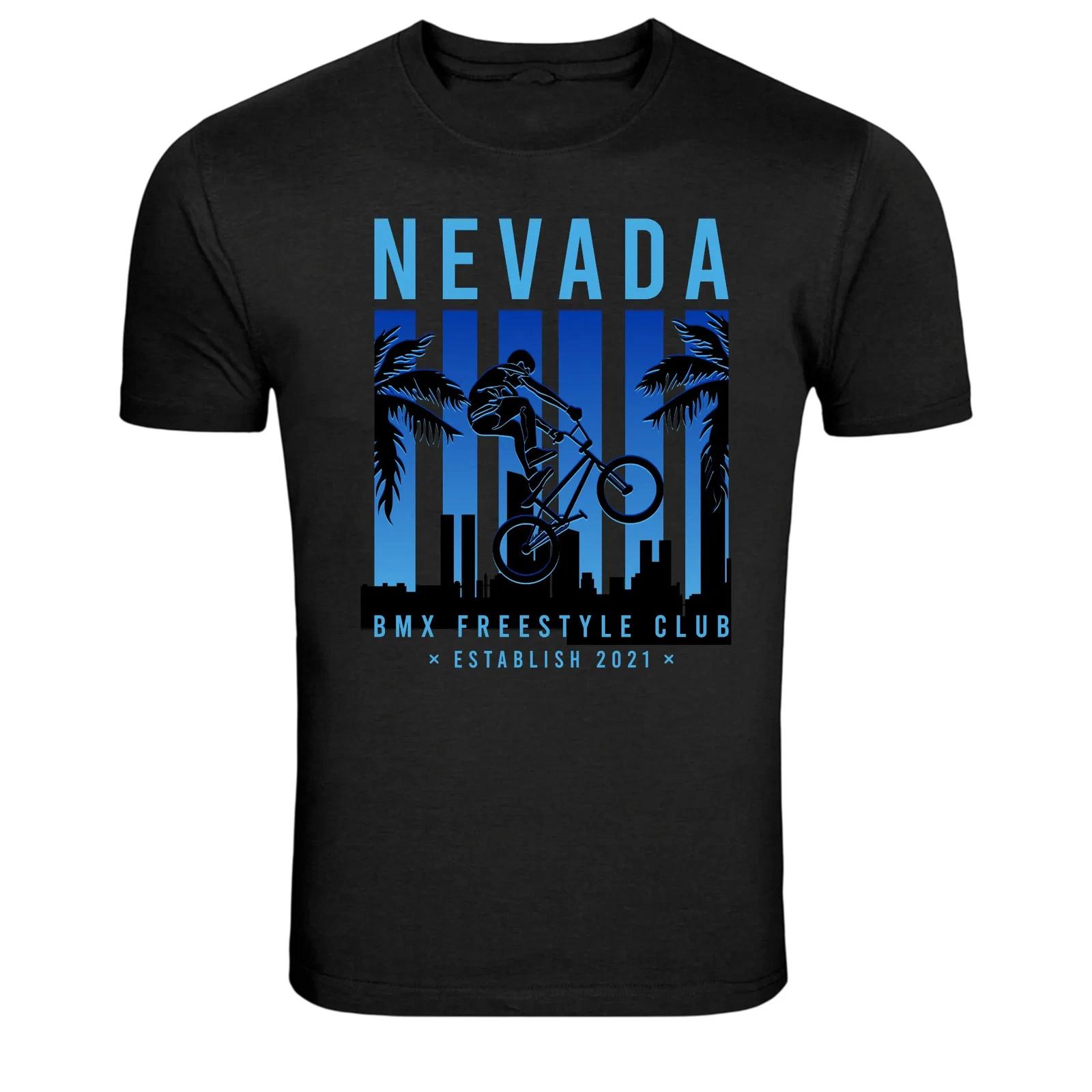Nevada BMX Freestyle Club Rider Graphic T-Shirt 4XL