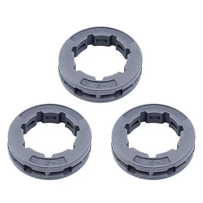 3Pcs 3/8 7T Sprocket Rim for For 362 365 371 372 For 046 064 056 048 044 045 MS361 MSFor 362 MS440 034 038 042 272 281
