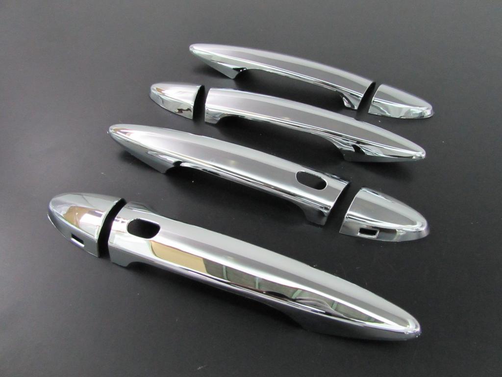 BRIGHTZ Chrome Door Handle Covers for and and GSE25 8-Piece G-Type IS250, IS350, GSE20, GSE21, (DHC-NOBU-026)