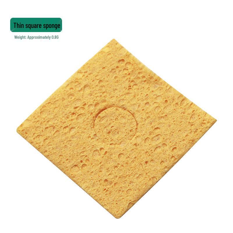 Soldering Iron Tip De-tinning High-Temperature Resistant Cleaning Sponge Pad