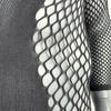 Men's Sexy One-Piece Elastic Lingerie Fishnet Gay Long-Sleeved Hip Tights V Neck Black Erotic Clothes