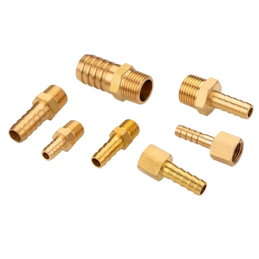 1/8" 1/4" 3/8" 1/2" NPT Female X 1/8 3/16" 5/16" 3/8 1/2 Inch Hose Barb Hosetail Brass Pipe Fitting Connector Coupler Fuel