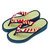 Takeharu Women's Calypso Geta Sandals, Made In Japan, Tatami and Igusa Grass Sandals, Yamagata/Red, Size 21, Size L