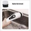 5Speed Wireless Cleaning Brush 8Accessories 90min Runtimes For Glass Furniture Hard Surfaces Scrubber Cleaner Tool