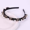 Twinkle Elegant Hair Bands with Clips Sweet Shiny Women Butterfly Hair Hoop Hair Weaving Tool Plastic Hairband Ball