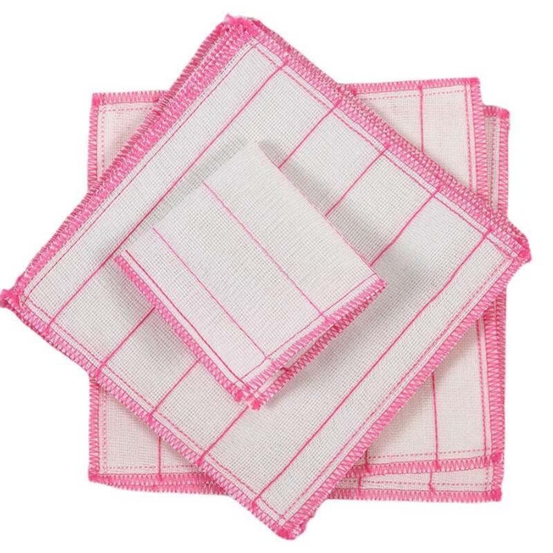 Thick Absorbent Cotton Dishcloths, 30cm (50-Pack)
