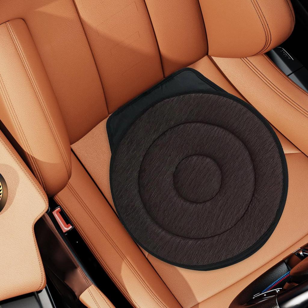 360 Degree Swivel Seat Cushion For Adults Elderly Portable Rotating Comfortable Driving Pregnant Office Use Automotive Cushion