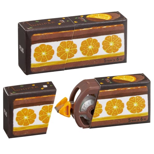 PLUS Correction Tape Wiper Paper Case Correction Tape Limited 2 Pieces Orange WH-2005-LE 52-393 ÁE